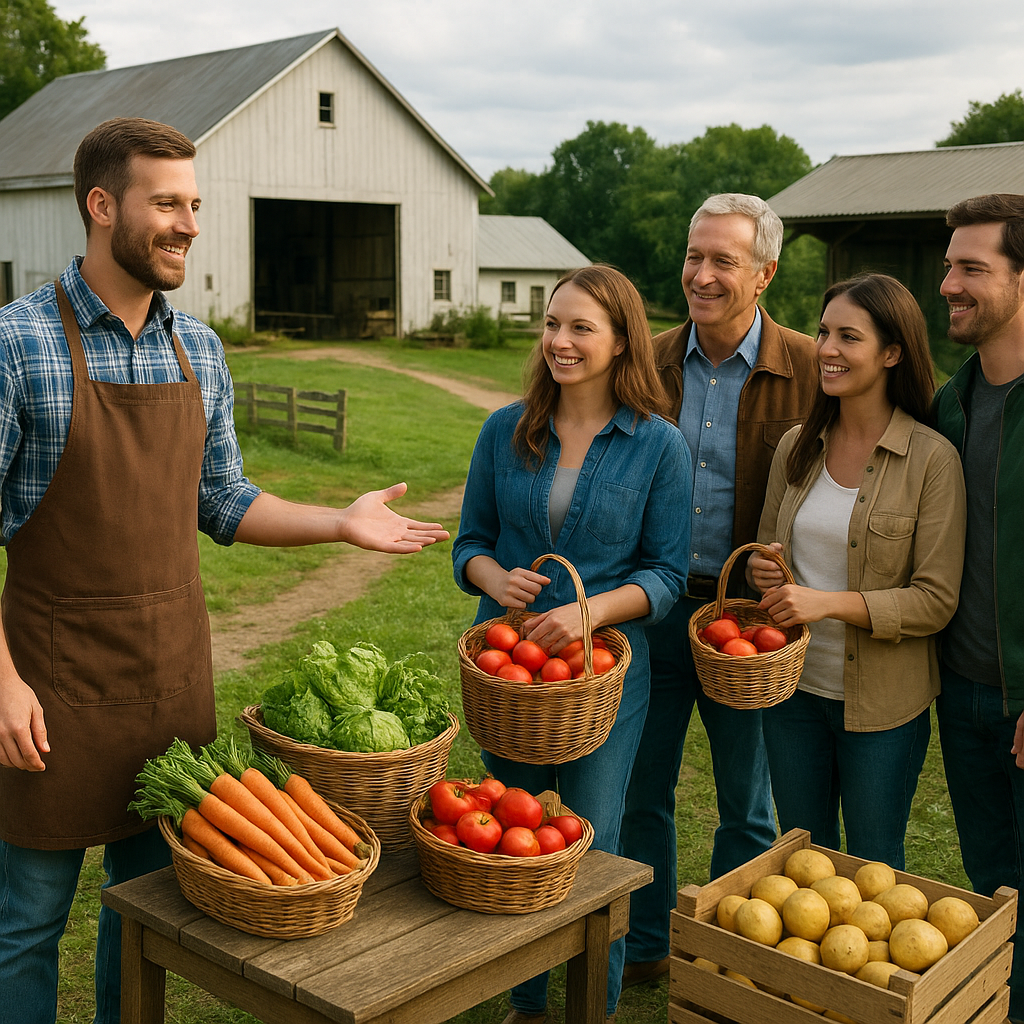 Jak przygotować gospodarstwo do wizyt klientów kupujących produkty rolne