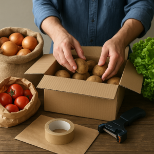 Jak przygotować produkty rolne do wysyłki kurierskiej