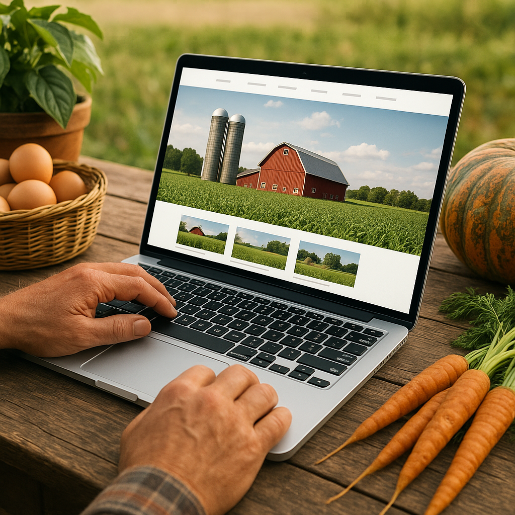 Jak stworzyć atrakcyjną stronę www dla swojego gospodarstwa