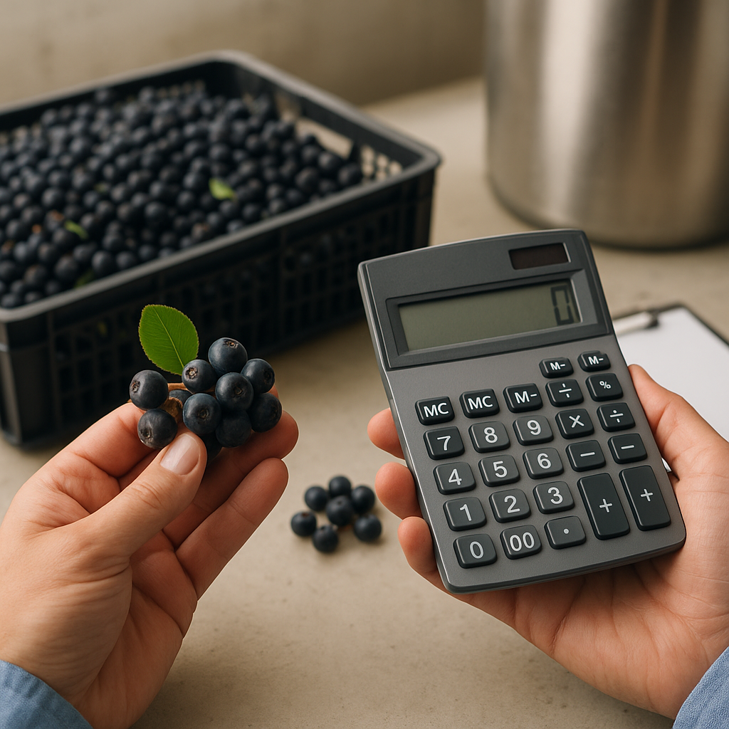 Jak obniżyć koszty produkcji aronii ?