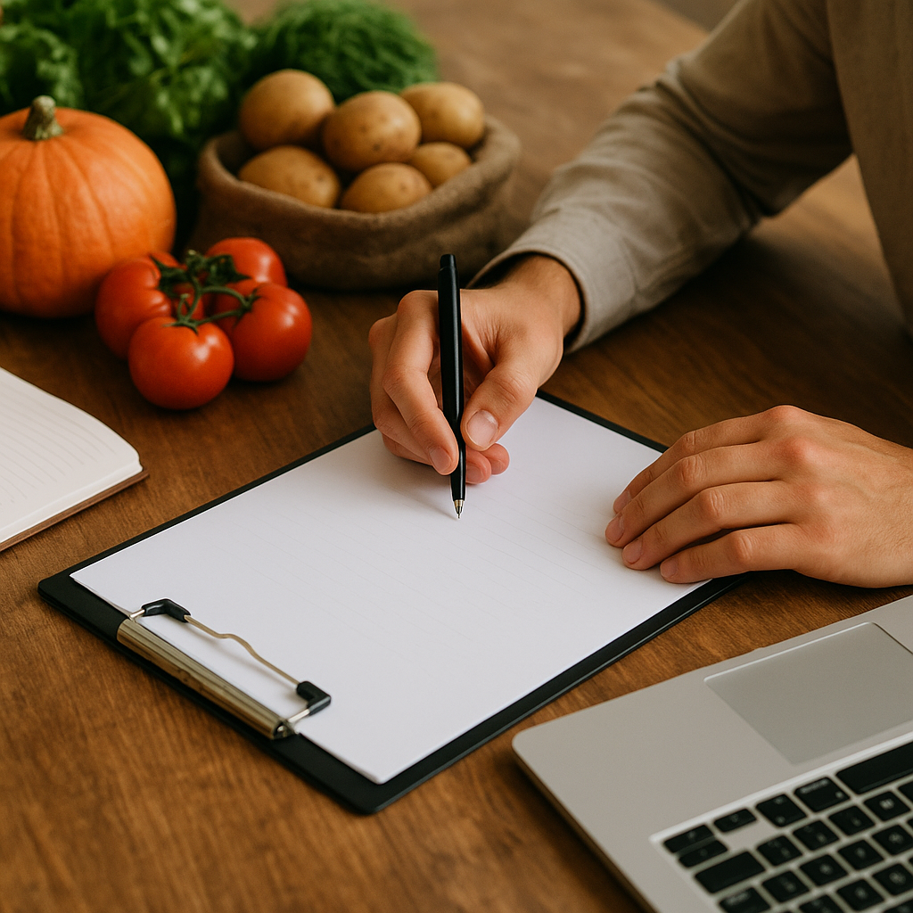 Jak przygotować regulamin sprzedaży produktów rolnych