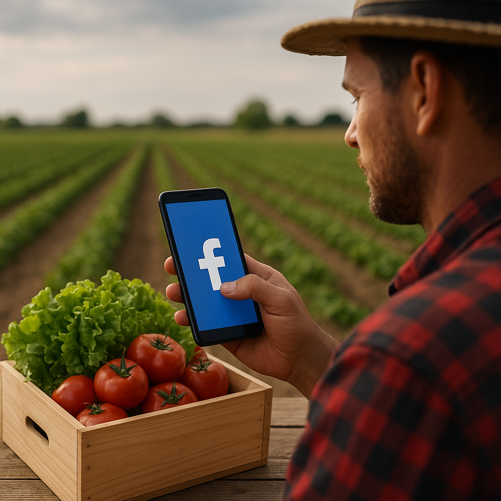 Jak wykorzystać lokalne grupy Facebook do sprzedaży produktów rolnych