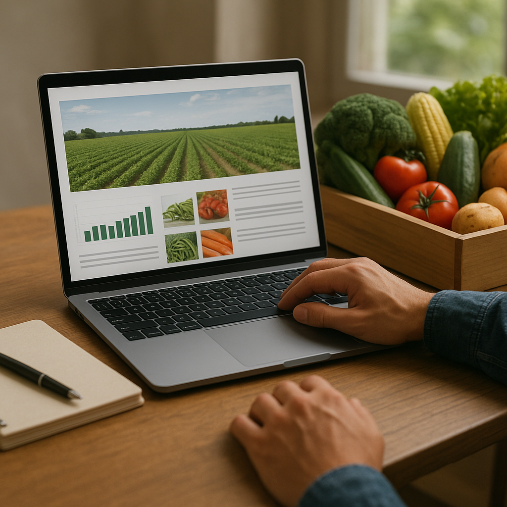 Jak stworzyć profesjonalną ofertę produktów rolnych online