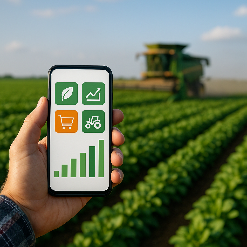 Najlepsze aplikacje wspierające sprzedaż produktów rolnych