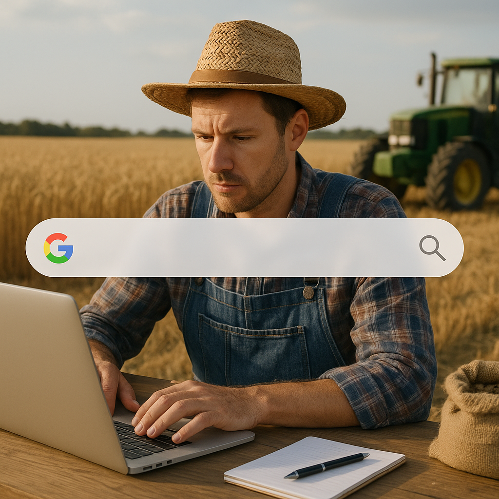 SEO dla rolników – jak poprawić pozycję strony w Google