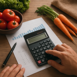 Jak wyliczyć marżę i koszty sprzedaży produktów rolnych