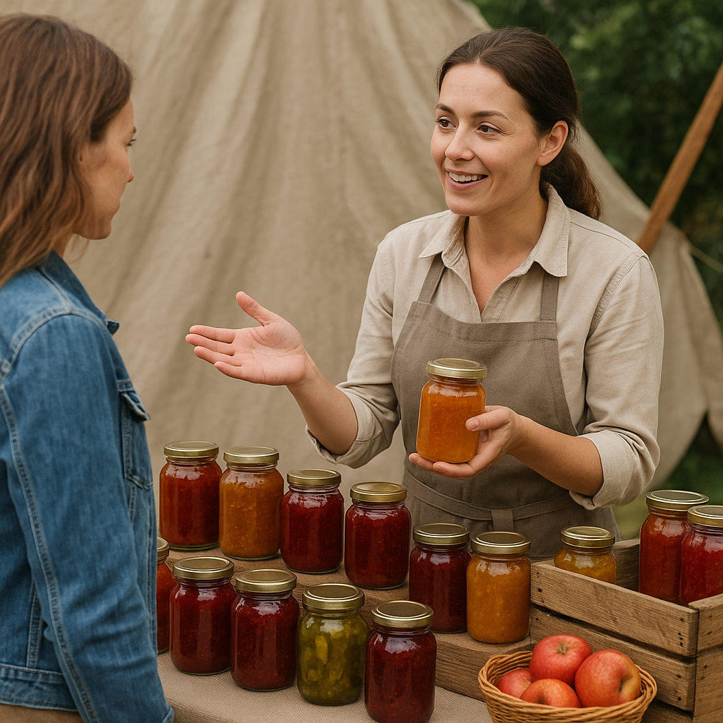 Jak prowadzić sprzedaż przetworów domowych