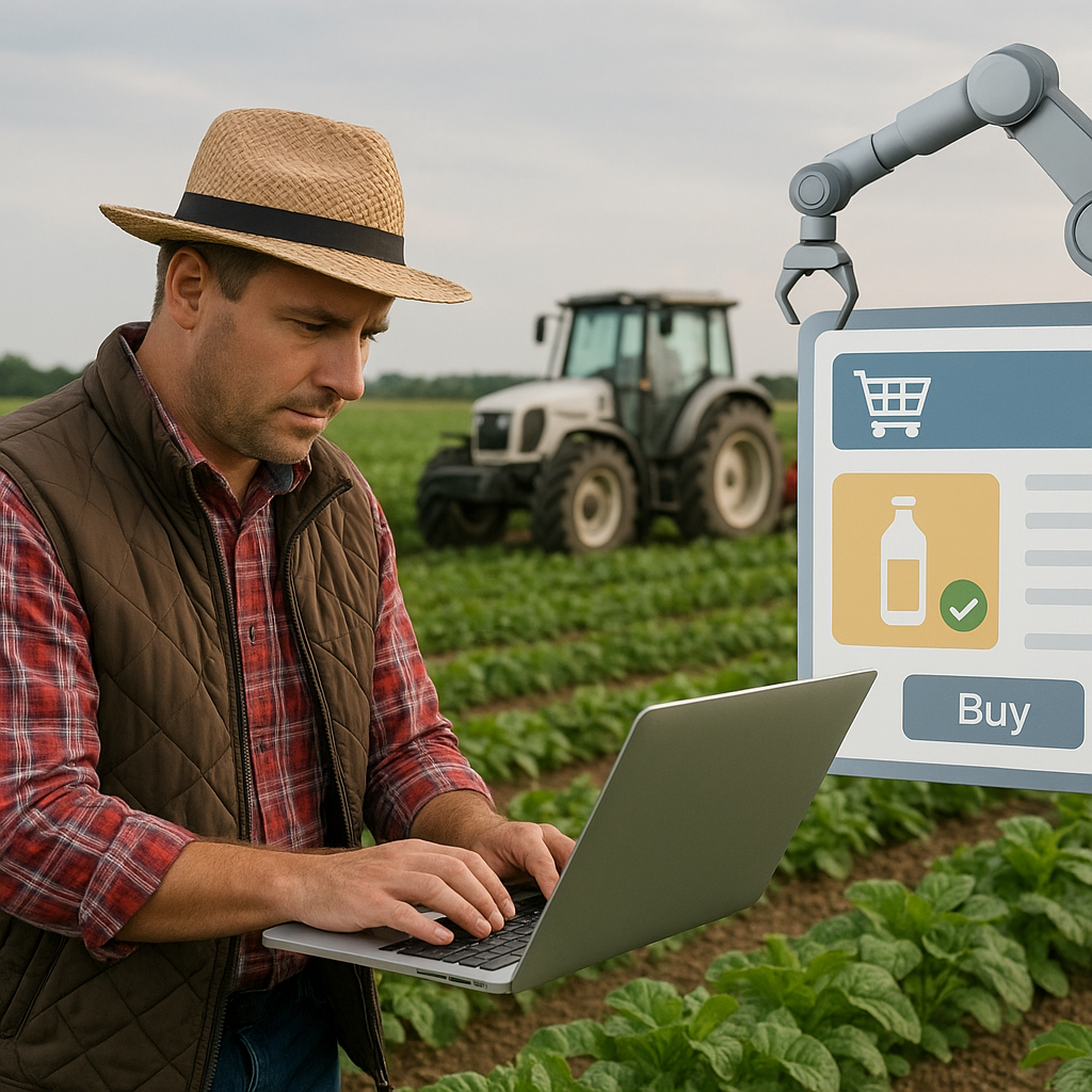 Jak zastosować automatyzację w sprzedaży internetowej rolnika