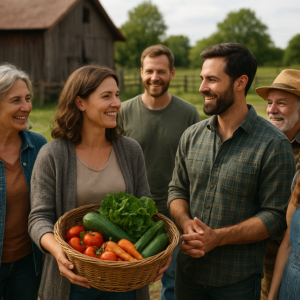 Jak zbudować lokalną społeczność wokół gospodarstwa