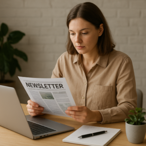 Jak prowadzić lokalny newsletter dla klientów