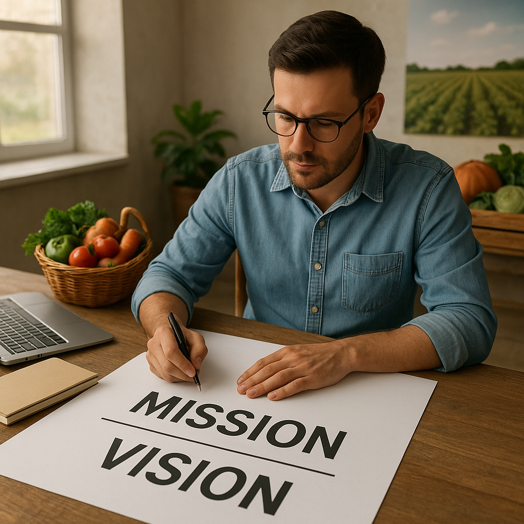 Jak stworzyć misję i wizję gospodarstwa jako marki