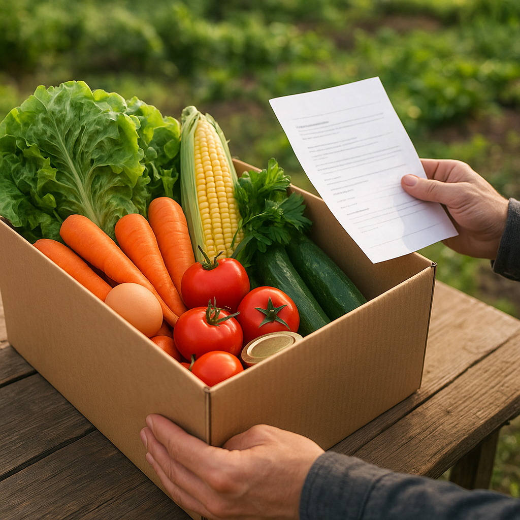 Sprzedaż produktów rolnych w modelu prenumeraty