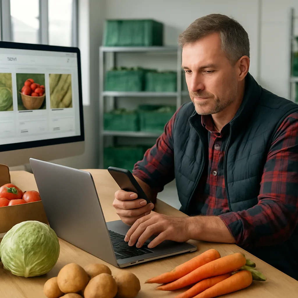 Jak sprzedawać produkty rolne na platformach B2B