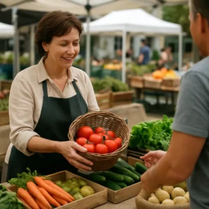 Jak sprzedawać produkty na lokalnych bazarach