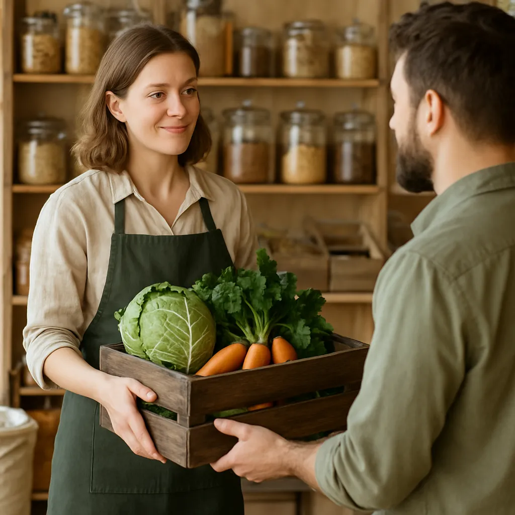 Jak sprzedawać produkty rolne do sklepów zero waste