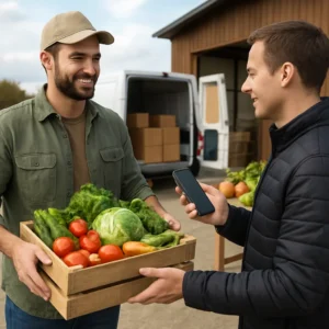 Jak prowadzić sprzedaż produktów rolnych z odbiorem w punktach partnerskich